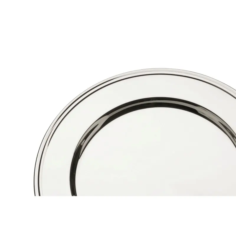 Broggi English Collection Silver Plated Show Plate English Dec. Ø 32.5 cm