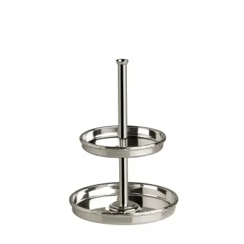 Broggi classica Collection Silver Plated Jam Display classica With Flower Vase H.20 cm