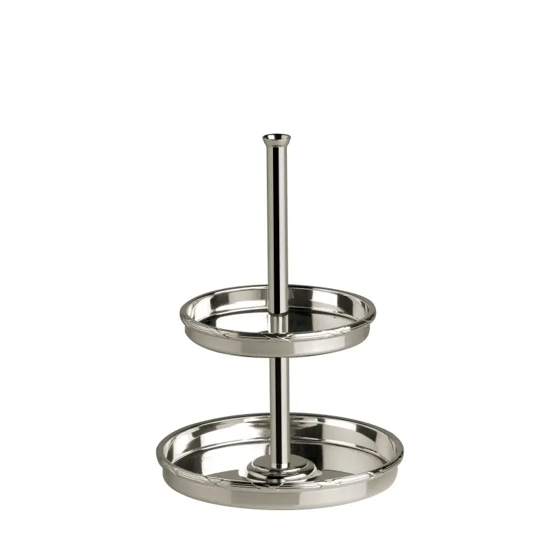 Broggi classica Collection Silver Plated Jam Display classica With Flower Vase H.20 cm