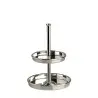 Broggi classica Collection Silver Plated Jam Display classica With Flower Vase H.20 cm