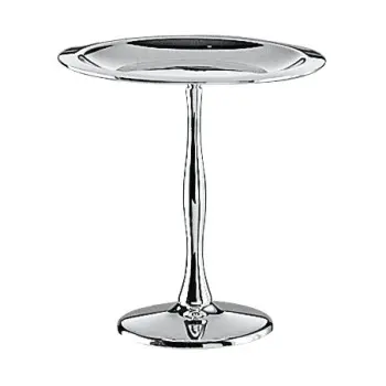 Broggi Collection Stainless Steel Petit Four Stand Ø 16 cm H.17 cm