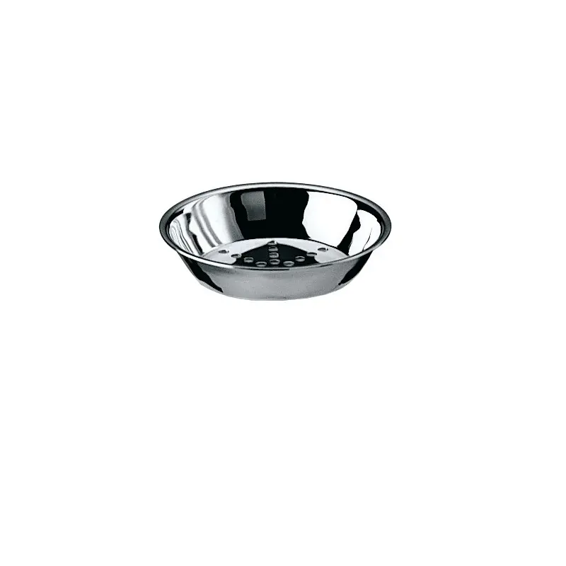 Broggi Collection Stainless Steel Butter Dish With Holes Ø 9 cm Broggi Collection Stainless Steel Butter Dish With Holes Ø 9 cm