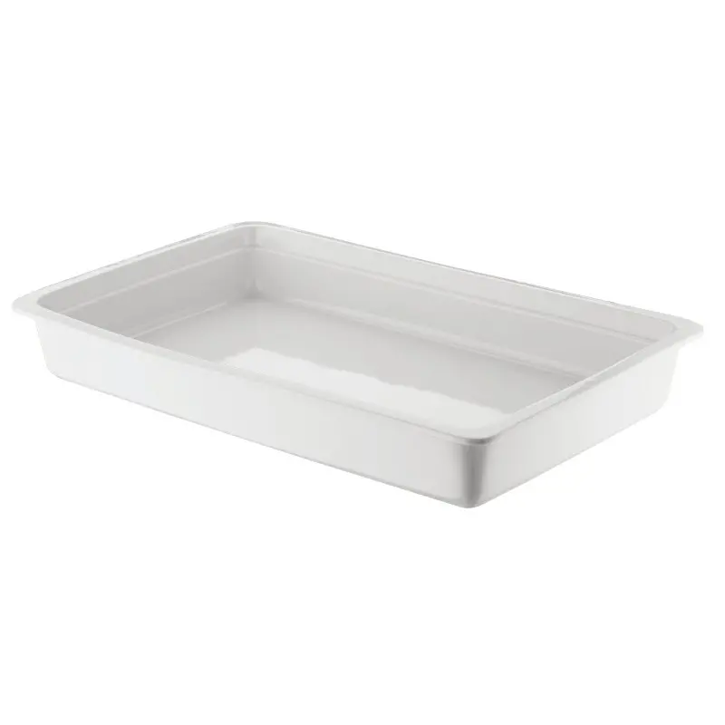 Broggi Collection Porcelain Food Pan Gn 2/3 Porcelain H.6.5 cm Broggi Collection Porcelain Food Pan Gn 2/3 Porcelain H.6.5 cm