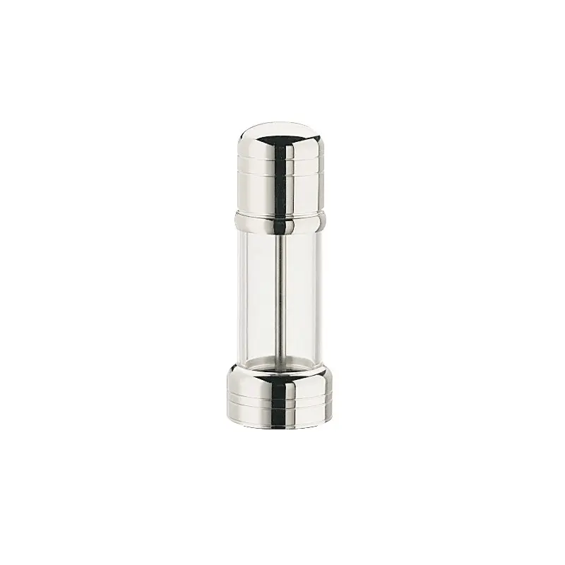 Broggi Collection Silver Plated Salt Mill Crystal And H.14.5 cm Broggi Collection Silver Plated Salt Mill Crystal And H.14.5 cm