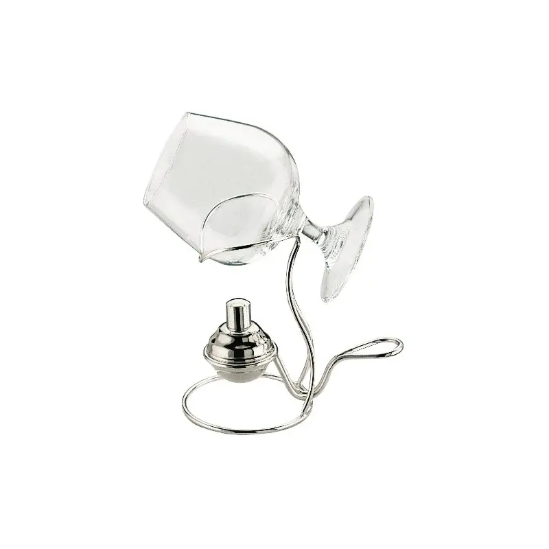 Broggi Collection Silver Plated Brandy Warmer H.14 cm