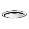 Broggi Collection Stainless Steel Oval Platter 59 x 40 cm