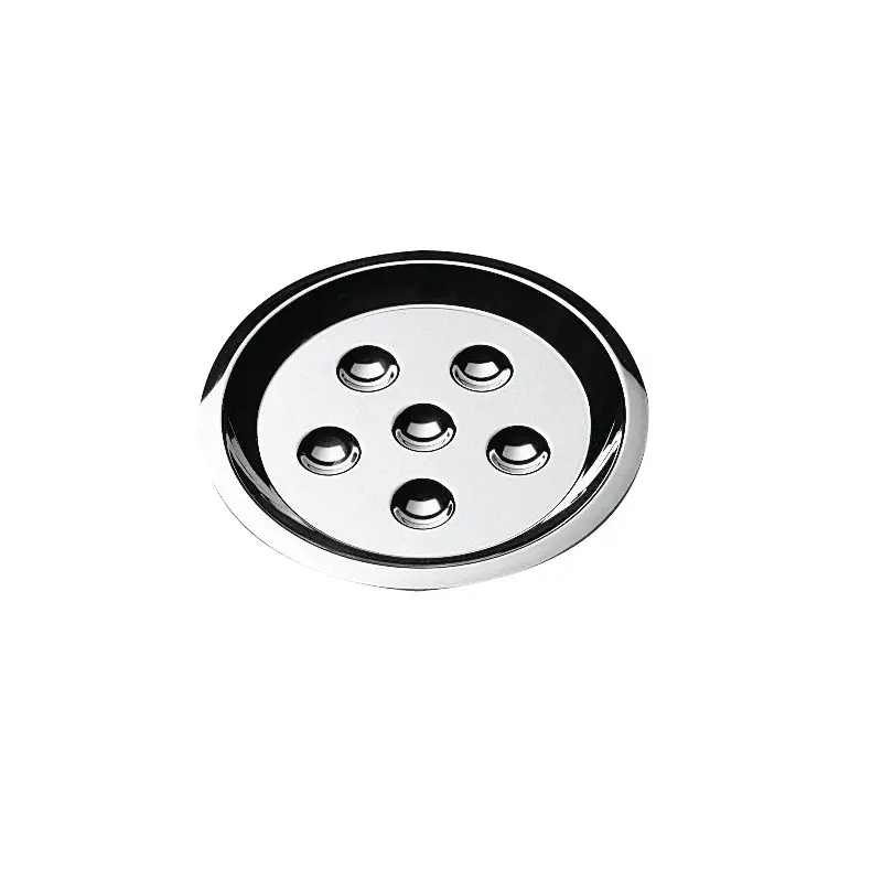 Broggi Collection Stainless Steel Snail Dish 6-Hole Ø 26 cm