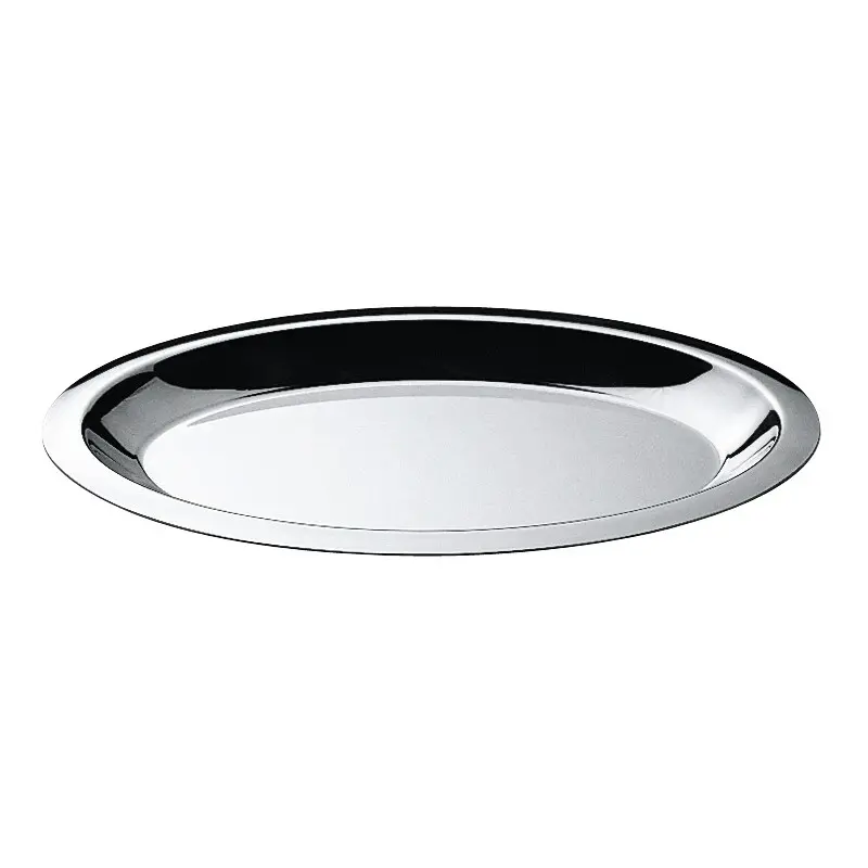 Broggi Collection Stainless Steel Oval Platter 40 x 27 cm Broggi Collection Stainless Steel Oval Platter 40 x 27 cm