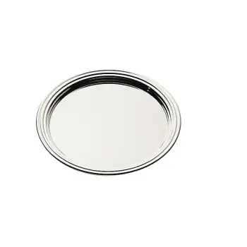 Broggi classica Collection Silver Plated Round Tray classica Ø 30 cm