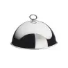 Broggi Collection Silver Plated Dome Cover With Rubans Ring Ø 30 cm (In) Ø 32 cm (Out)