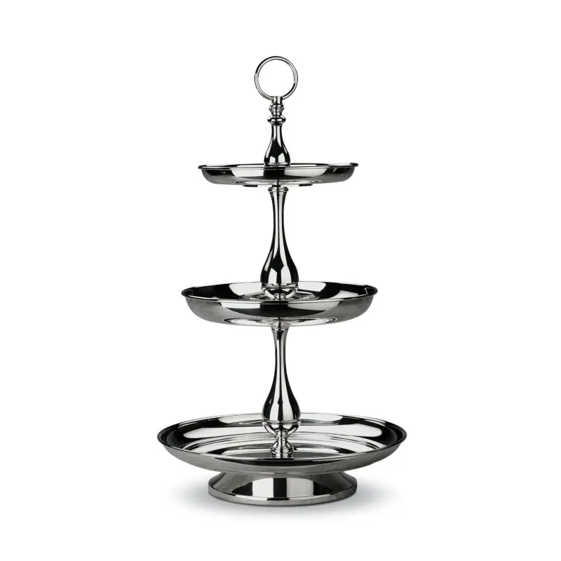 Broggi classica Collection Silver Plated Fruit Stand classica 3-T H.69 cm 40/30/25