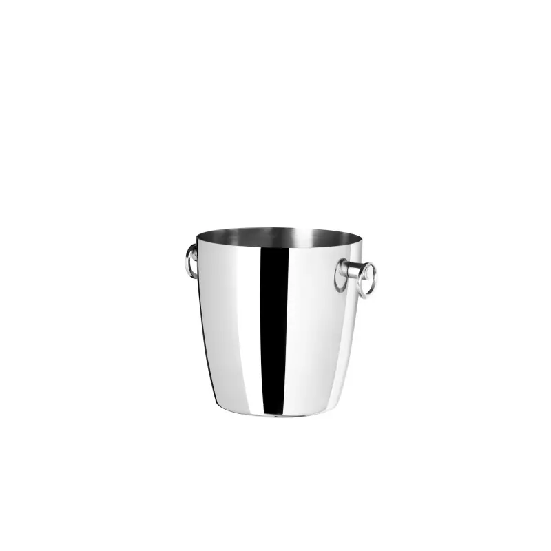 Broggi Essenza Collection Stainless Steel Champagne Bucket With Knobs Essenza Ø 20.5 cm H20 cm Broggi Essenza Collection Stainless Steel Champagne Bucket With Knobs Essenza Ø 20.5 cm H20 cm