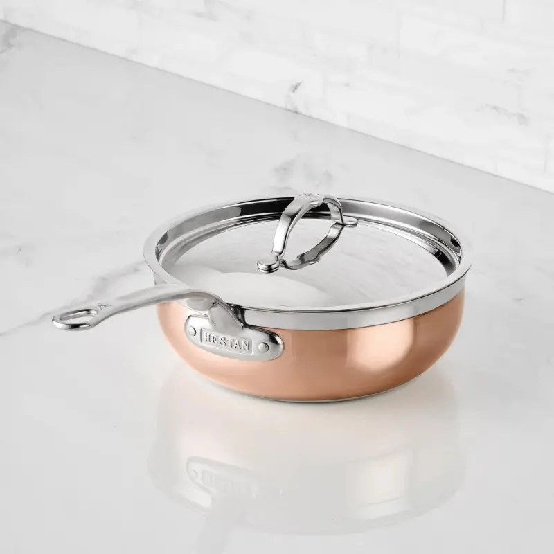 Hestan 3.5qt Covered Essential Pan (24cm) - Set of 2 Hestan 3.5qt Covered Essential Pan (24cm) - Set of 2