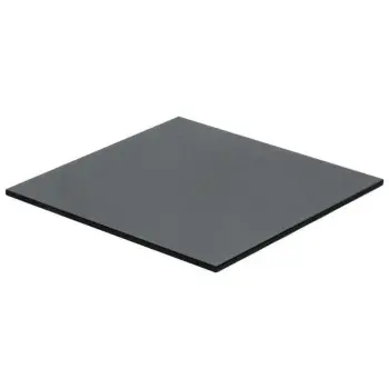 Broggi Collection Smoky Tempered Glass Top Square Smoky Tempered 42 x 42 cm