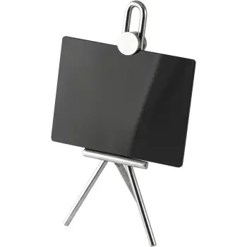 Broggi Collection Stainless Steel Buffet Easel For Tags 7 x 7 cm