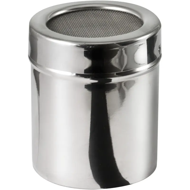 Broggi Collection Stainless Steel Cocoa Shaker With Small-Hole Cover Ø 5.3 cm Broggi Collection Stainless Steel Cocoa Shaker With Small-Hole Cover Ø 5.3 cm
