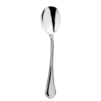 Broggi Medici Collection Stainless Steel Soup Spoon - Set of 12