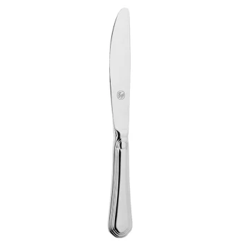 Broggi Medici Collection Stainless Steel Table Knife Hollow Handle - Set of 12