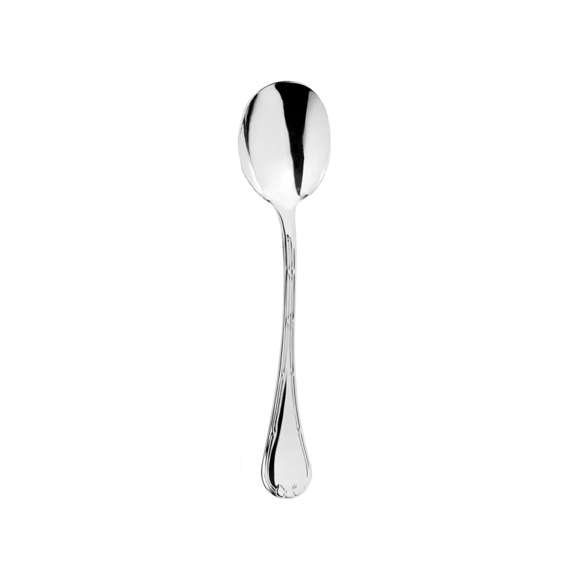 Broggi Rubans Collection Silver Plated Soup Spoon - Set of 12 Broggi Rubans Collection Silver Plated Soup Spoon - Set of 12