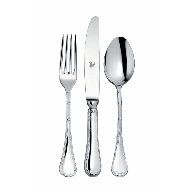 Broggi Rubans Collection Silver Plated Fish Knife - Set of 12 Broggi Rubans Collection Silver Plated Fish Knife - Set of 12