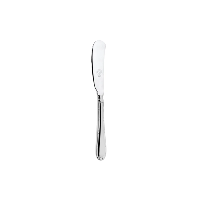 Broggi Rubans Collection Stainless Steel Butter Knife Solid Handle - Set of 12