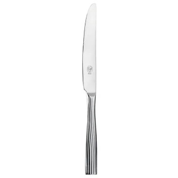 Broggi Sedona Collection Silver Plated Table Knife Solid Handle - Set of 12