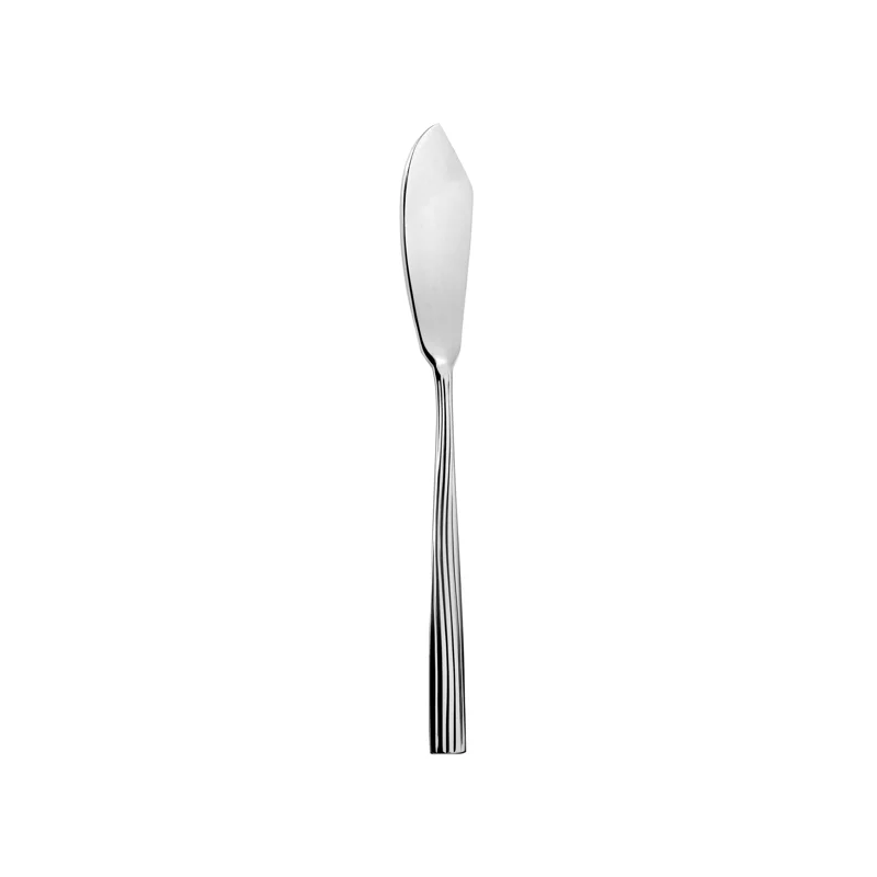Broggi Sedona Collection Stainless Steel Fish Knife - Set of 12 Broggi Sedona Collection Stainless Steel Fish Knife - Set of 12