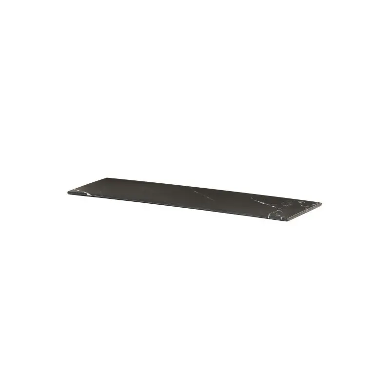 Cal-Mil Black Marble 20 x 6 Tray