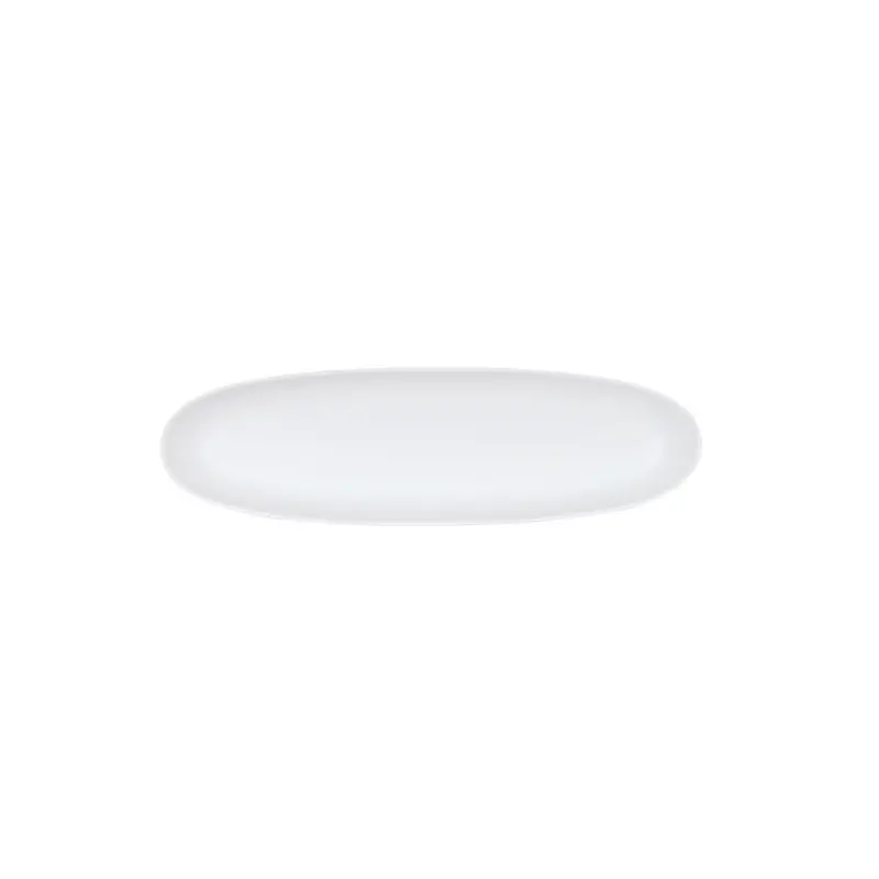 Cal-Mil Bali Oval Platter - 6 x 20 White Cal-Mil Bali Oval Platter - 6 x 20 White