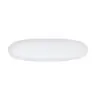 Cal-Mil Bali Oval Platter - 6 x 20 White