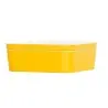 Cal-Mil 8.25" Square Bento Box - Yellow