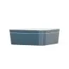 Cal-Mil 8.25" Square Bento - Stone Blue