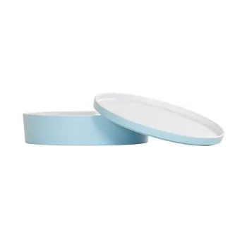 Cal-Mil 10.5" Round Bento Box - Blue