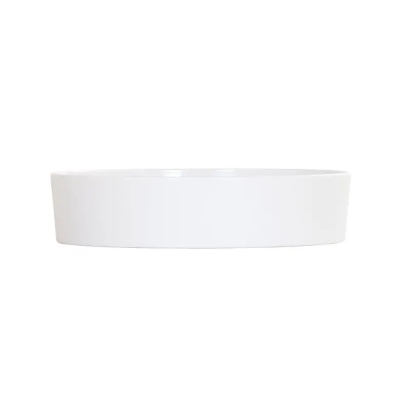 Cal-Mil 10.5" Round Bento Box - White Cal-Mil 10.5" Round Bento Box - White