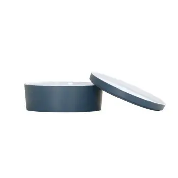 Cal-Mil 7" Round Bento Box - Stone Blue