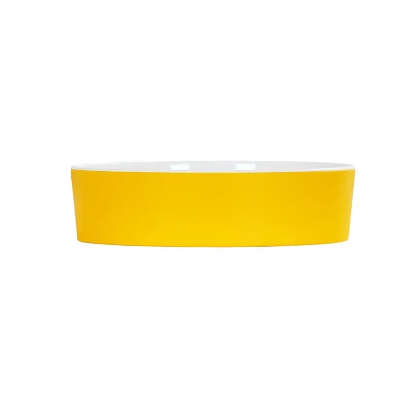 Cal-Mil 7" Round Bento Box - Yellow