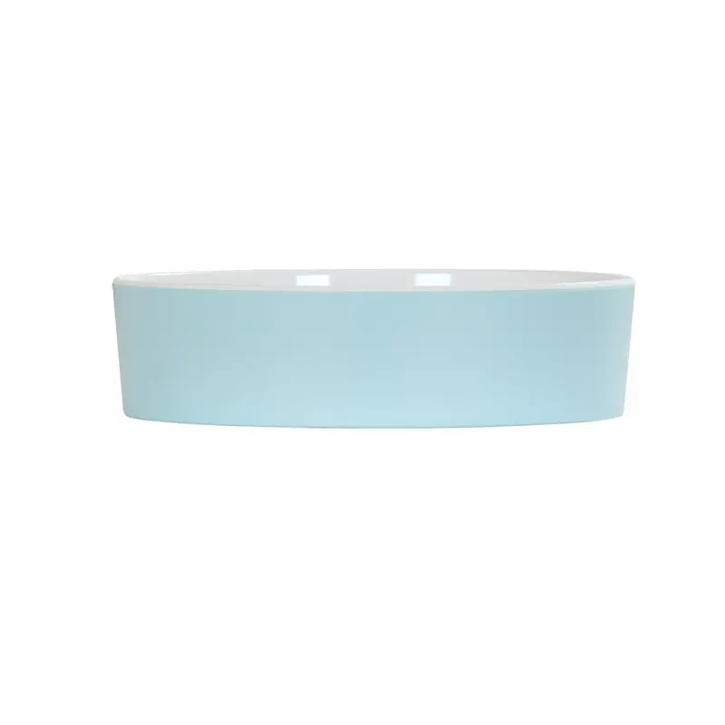 Cal-Mil 9" Round Bento Box - Ocean Blue
