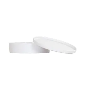 Cal-Mil 9" Round Bento Box - White