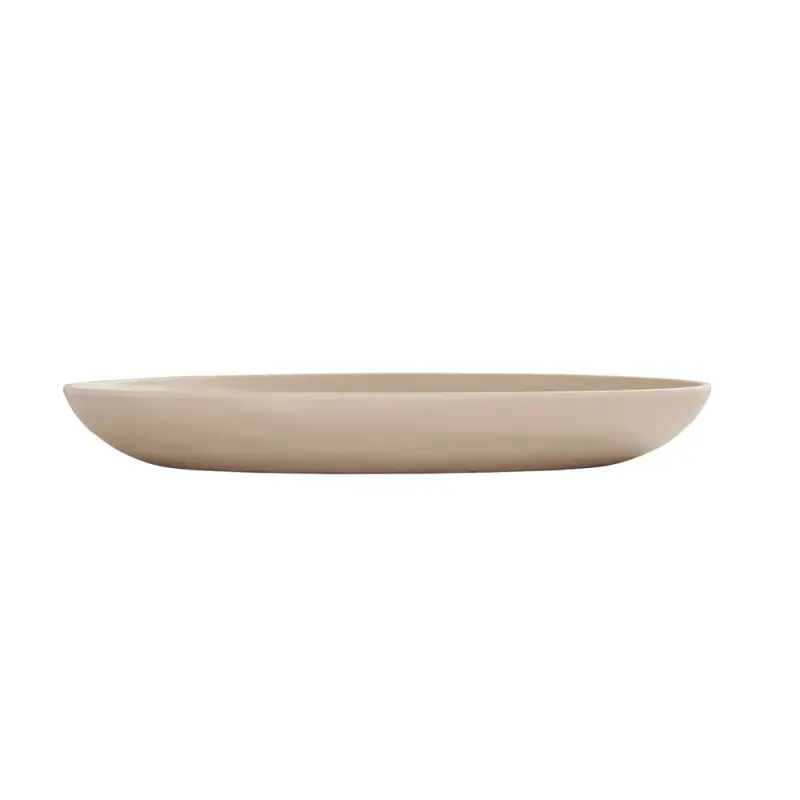 Cal-Mil Carmel 11 x 14 Platter - Taupe Cal-Mil Carmel 11 x 14 Platter - Taupe
