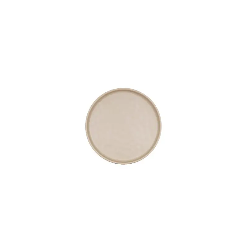 Cal-Mil Carmel 6" Melamine Plate - Taupe Cal-Mil Carmel 6" Melamine Plate - Taupe