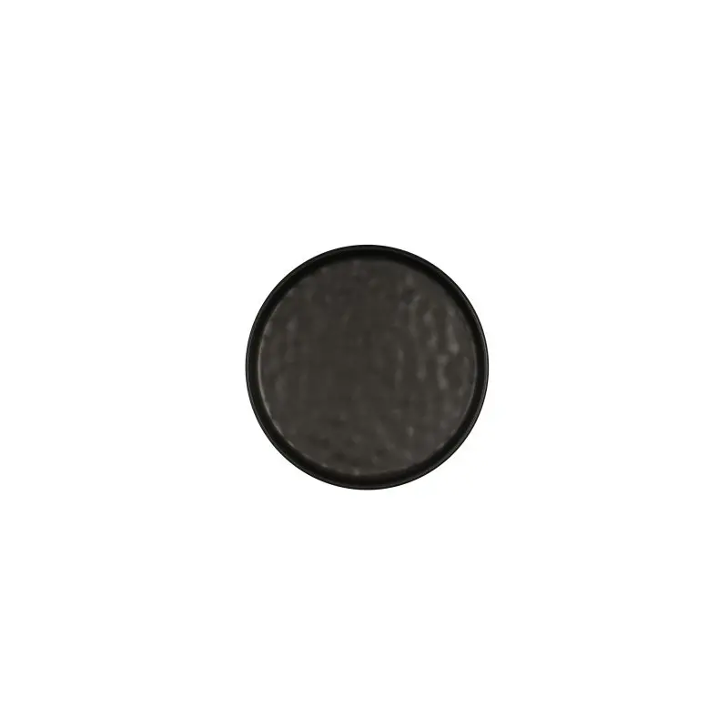 Cal-Mil Carmel 6" Melamine Plate - Black Cal-Mil Carmel 6" Melamine Plate - Black