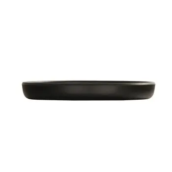 Cal-Mil Carmel 6" Melamine Plate - Black