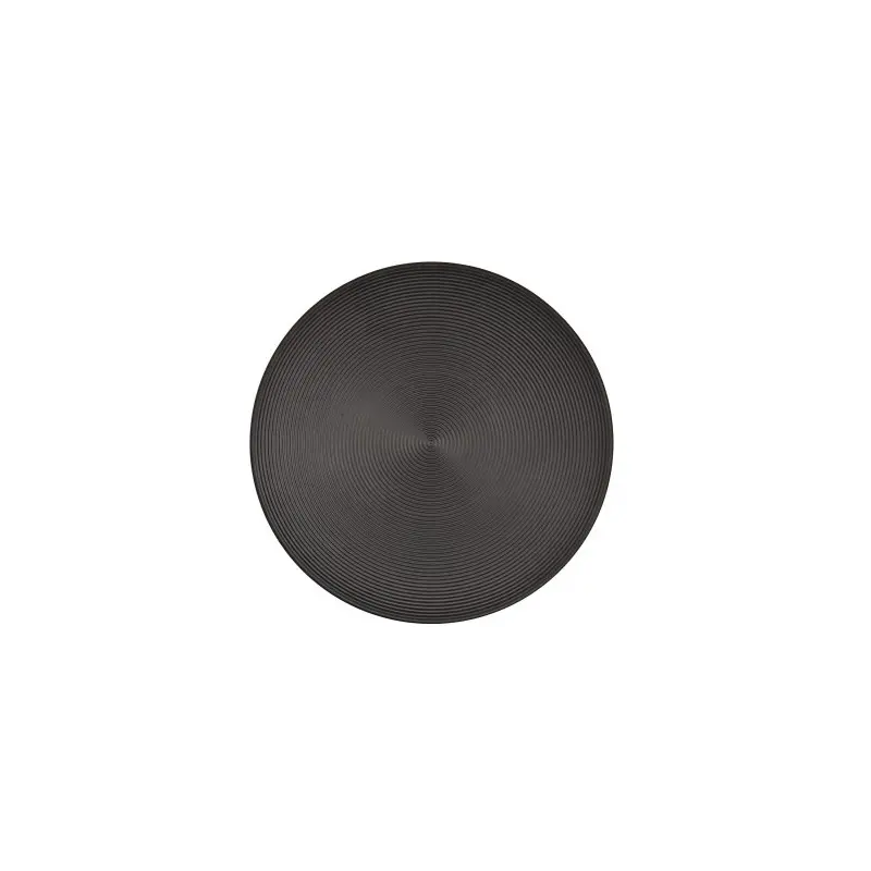 Cal-Mil Charlotte 8" Melamine Plate - Black Cal-Mil Charlotte 8" Melamine Plate - Black