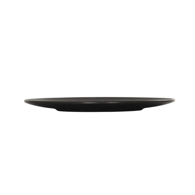 Cal-Mil Charlotte 8" Melamine Plate - Black Cal-Mil Charlotte 8" Melamine Plate - Black