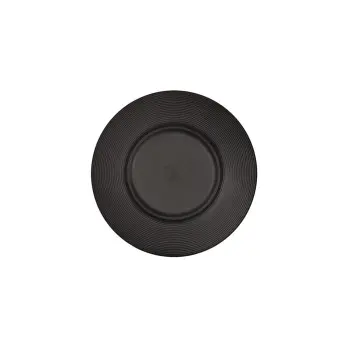 Cal-Mil Charlotte 6" Melamine Plate - Black