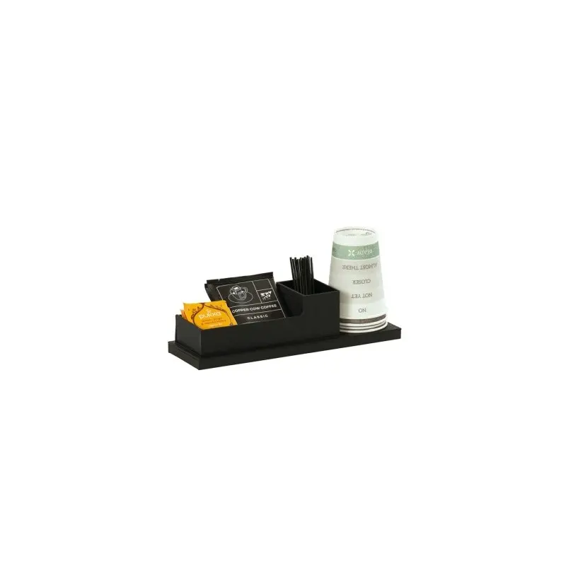Cal-Mil In Room Cup/Coffee Tray - Black