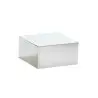Cal-Mil Milo Chrome Riser - 8 x 8 x 4
