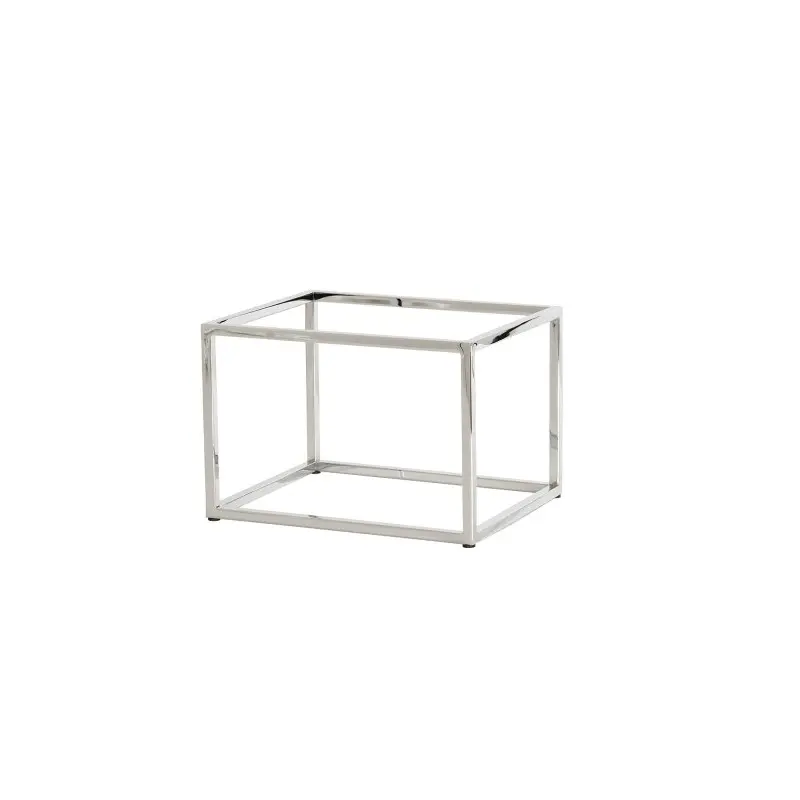 Cal-Mil Chrome Riser - 10 x 12 x 9