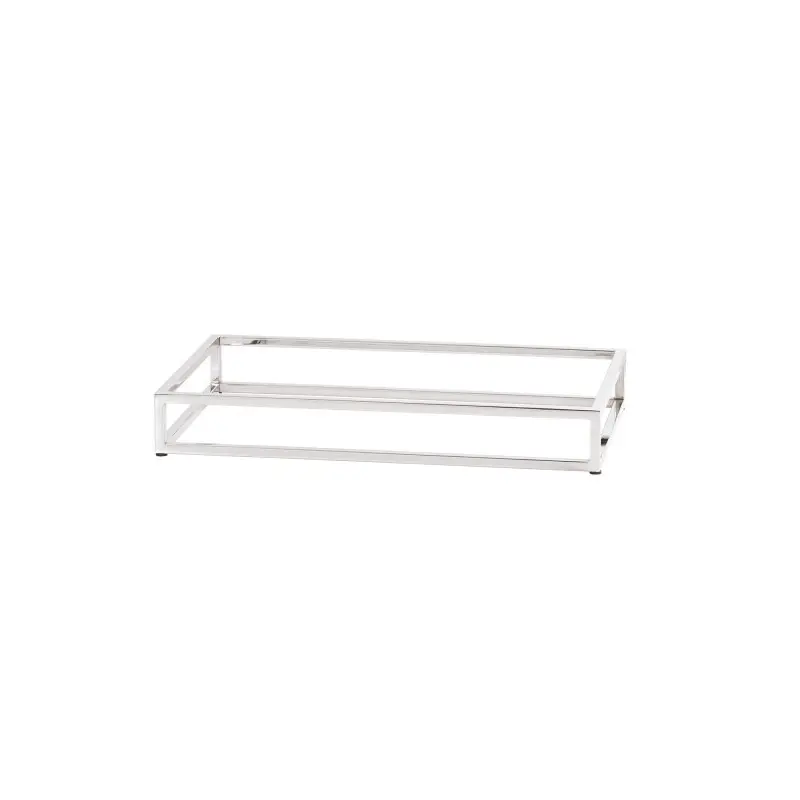 Cal-Mil Chrome Riser - 12 x 20 x 3 Cal-Mil Chrome Riser - 12 x 20 x 3