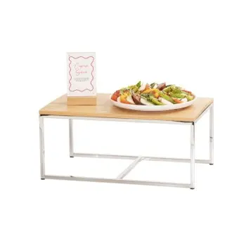 Cal-Mil Chrome Riser - 12 x 20 x 9